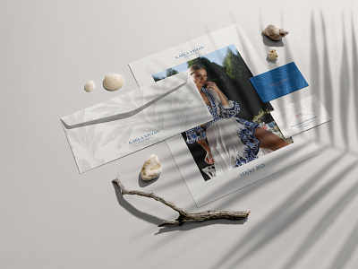Karla Vivian Beachwear - Rebranding beach branding design fashion fashion brand logotype minimal