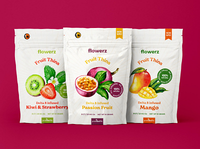 CBD infused Fruit Thins Packaging Design branding cannabis cannabis branding cannabis design cannabis packaging cbd cbd label design cbd logo cbd packaging design logotype packaging