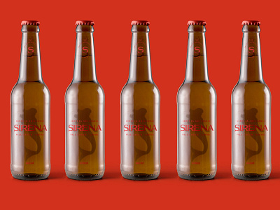 Beer packaging design concept for Sirena Beer