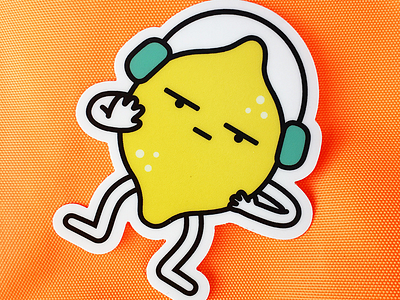 Lemon Sticker