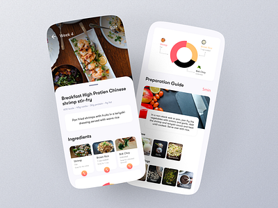 Nutrition & Diet App - Food Diary app design diet diet plan food graphic design nutrition ui ux