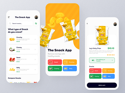 The Snack App - UI/UX