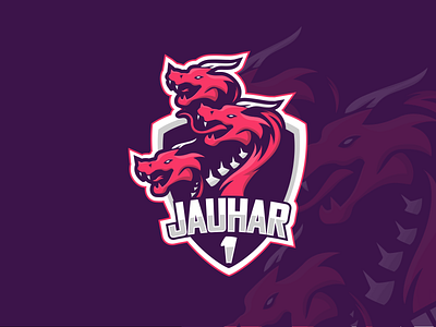 Mascot Dragon Logo