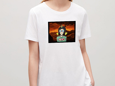Modern Evil T-Shirt cartoon character concept design evil fashion illustration oni print shirt trilogy tshirt