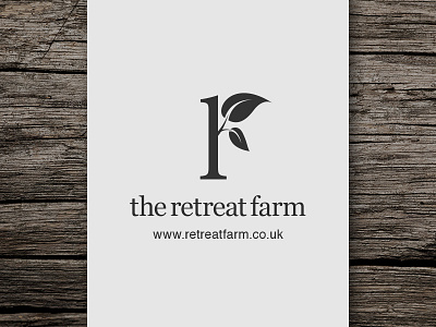 The retreat farm logo farm holistic leaf logo r retreat tree yoga