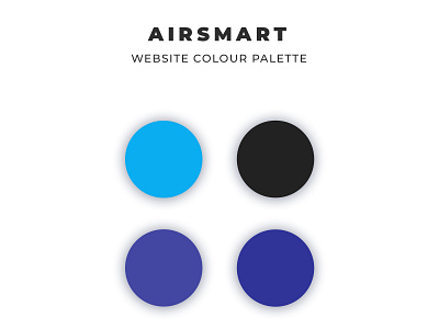 Airsmart Colour Palette airconditioning airsmart coding color palette design graphic design refridgeration seo ui web design web development wordpress