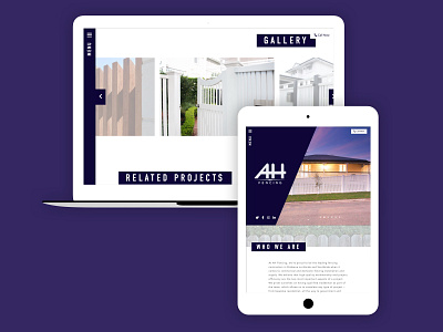 Web Design and Development for Ah Fencing