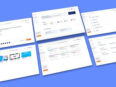 FocusLearn - Online E-Learning Platform For Schools class elearning online school school app study uidesign uiux uxdesign webapp design webui