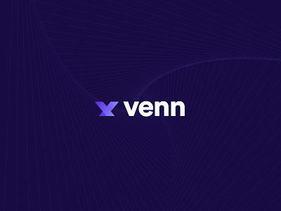 Venn Protocol - Logo Design branding crypto defi design logo logodesign uidesign uiux venn