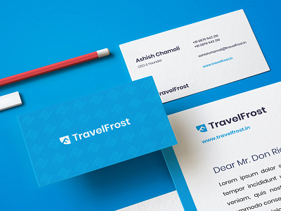 Travel Frost Branding by @amentyagi branding design flat logo minimal vector