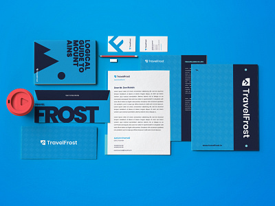 Travel Frost Branding @amentyagi branding design flat logo minimal vector