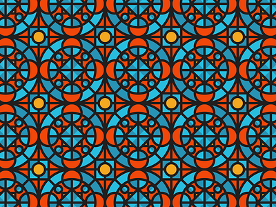 Pattern #1 art ben pelley color pattern seamless texture vector