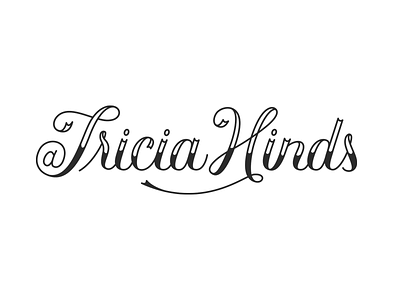 @TriciaHinds ben pelley cursive hand hinds ink lettering letters script tricia type typography