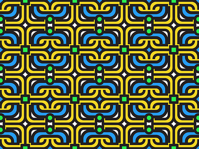 Pattern #4 art ben pelley color gold grid illustrator ornate pattern seamless texture vector