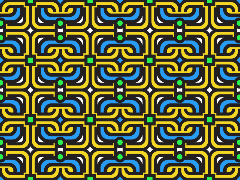 Pattern #4 art gold vector pattern seamless texture color ornate grid illustrator ben pelley