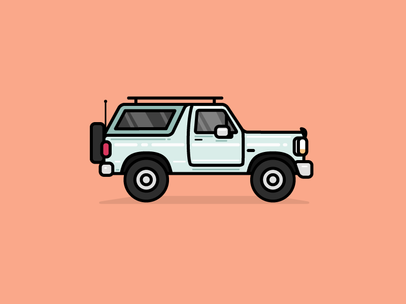 Bronco by Ben Pelley on Dribbble