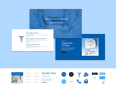 Medical Supplier Website Redesign design responsive ui ux website