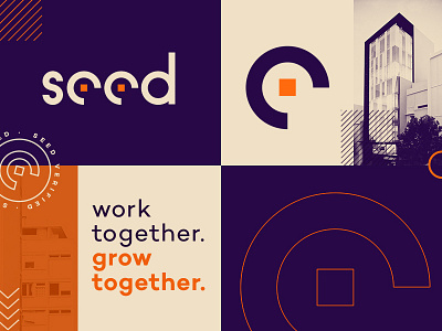 Seed - Visual Idenity agency badge branding consulting coworking entrepreneur exploration guide innovation logo logomark logotype