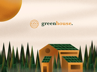 Green House Initiative - Branding & Illustration Exploration