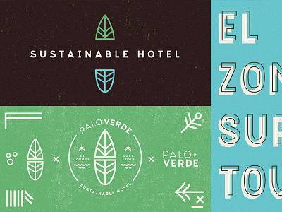Palo Verde - Behance Case Study badge brand system branding emblems exploration logo logotype system typography