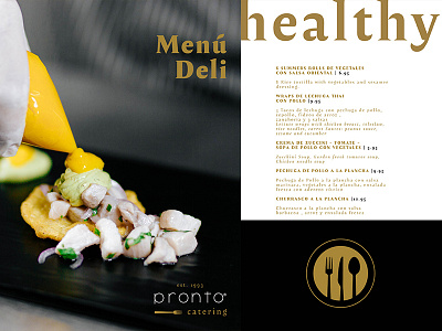 Pronto - Menu Exploration