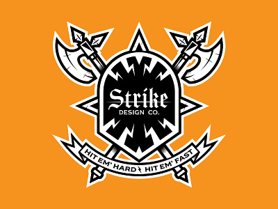 Strike Design Co. Illustrated Badge