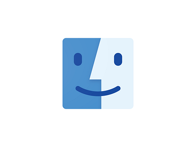 Hello! application finder icon iconography material design osx yosemite yosemite osx