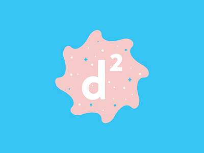 D² branding d logo mark space