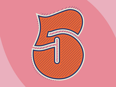 5 5 illustration lettering