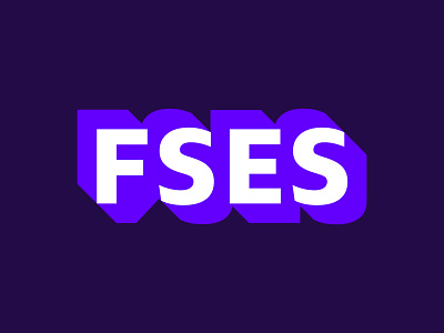 FSES Logo branding corporate logo logotype type