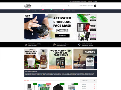 Buywow - Official Health Beauty Store New theme e commerce website shopify