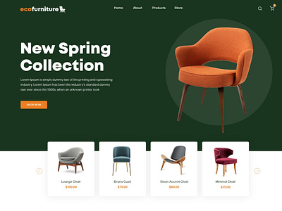 Furniture Shop Website