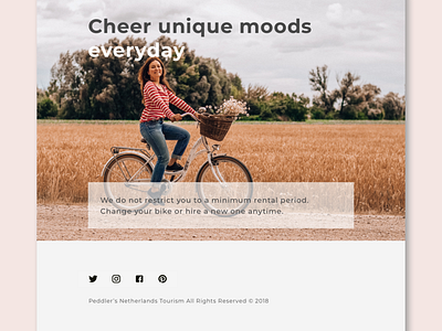 Mood Bikes concept content copywriting design ui ui design uidesign web writing