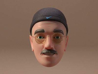 Apple memoji redesign 3d blender character illustration render vlasuhiro