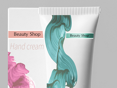 design for cosmetic branding photoshop