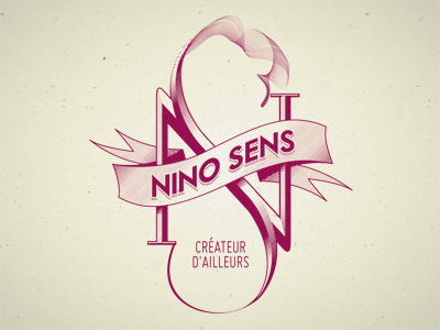 Nino Sens logo design proposal artwork design graphic graphic design lettering letters logo logotype type typography vector