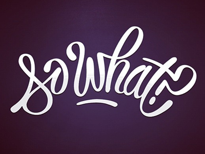 So what? apparel artwork design graffiti graphic graphic design lettering letters logo logotype so what t shirt type typography vector what