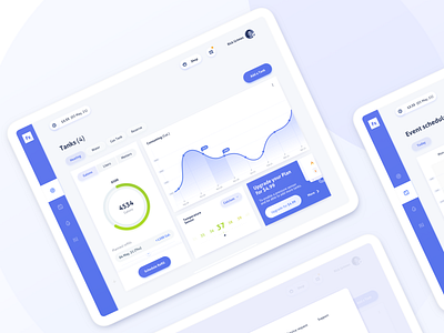 Fuelsmart - Fuel Delivery Service Application app application clean crm dashboard delivery design desktop flat interface ios ipad minimal product service ui uiux ux