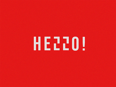 HELLO 2022 2022 animation creative hello logomotion minimal red typography