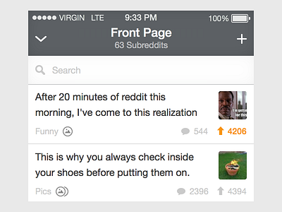 Reddit app ios7 iphone reddit