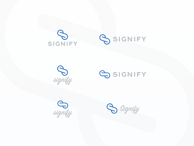 Signify Brand Concepts brand branding concept icon logo s logo signify wordmark