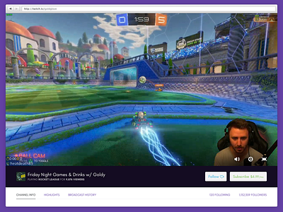 Twitch Redesign game stream streaming twitch unsolicited redesign video