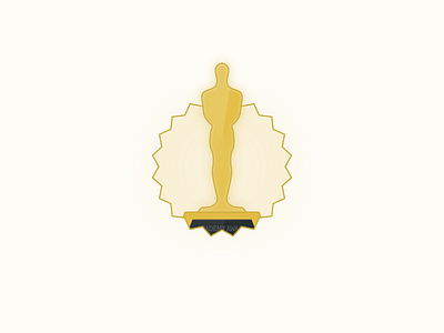 Oscars academy awards badge gold oscars