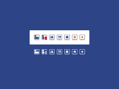Facebook News Feed Icons