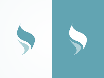 Flame brand concept flame logo