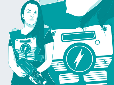 Illustration Laserforce Lasertag