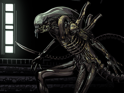A Perfect Organism alien alien isolation science fiction xenomorph