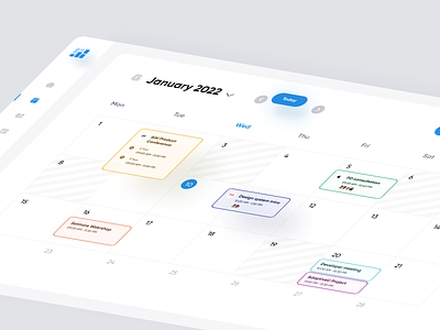 Setmore | Calendar Concept anywhereworks appointment calendar calendar app calendar ui clean date date picker design event interface meeting meeting app planner planning product design schedule time ui ux