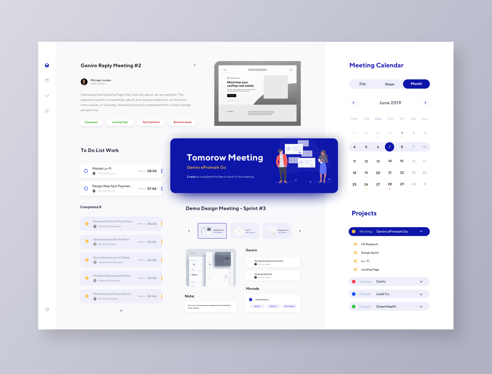 UX Studio And Client Consultation Dashboard by Michał Masiak for Movade ...