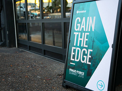 Fraud Force Summit 2015, Signage